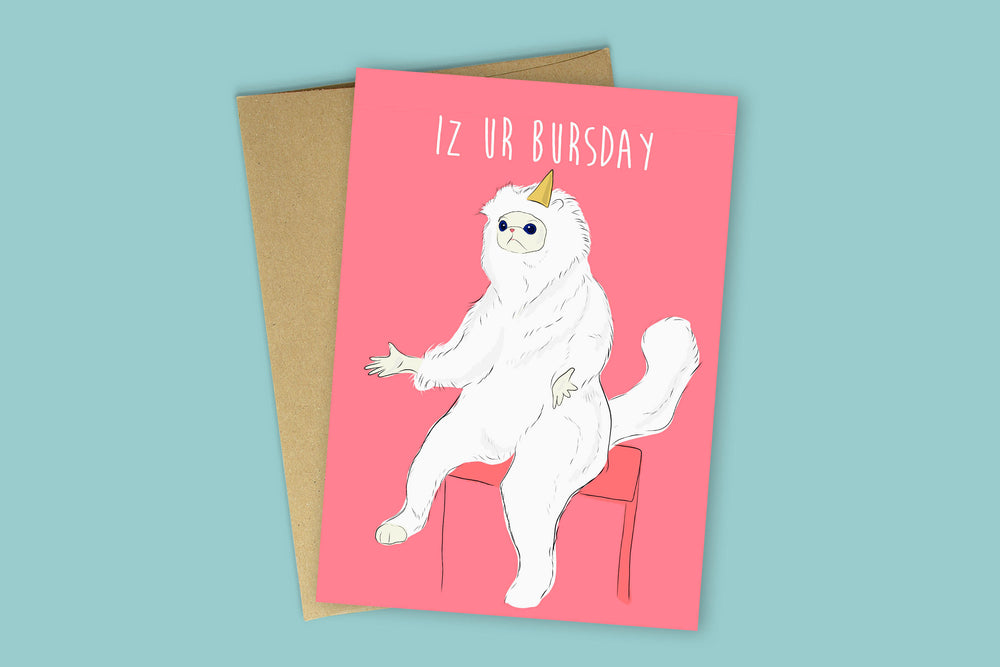 Birthday Card | Bursday Meme