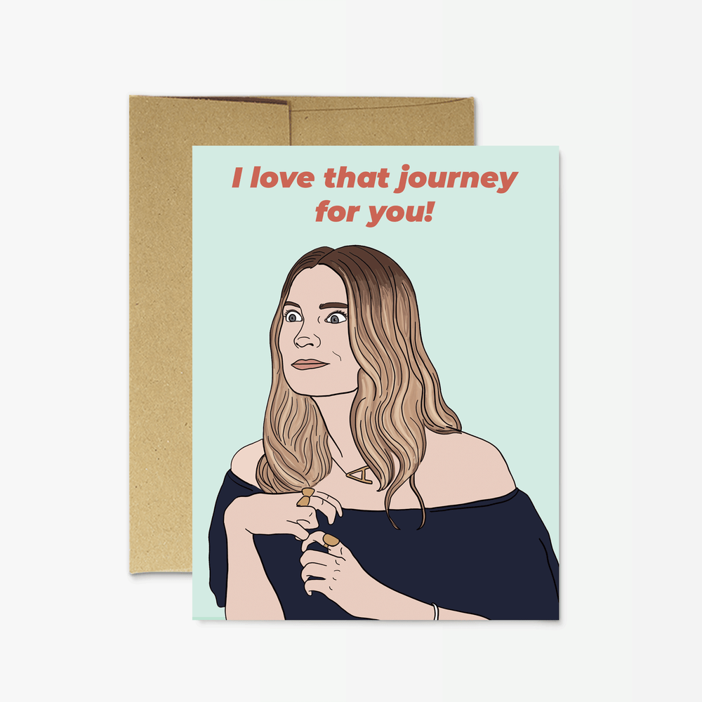 Friendship Card | Alexis Rose "Love That Journey"