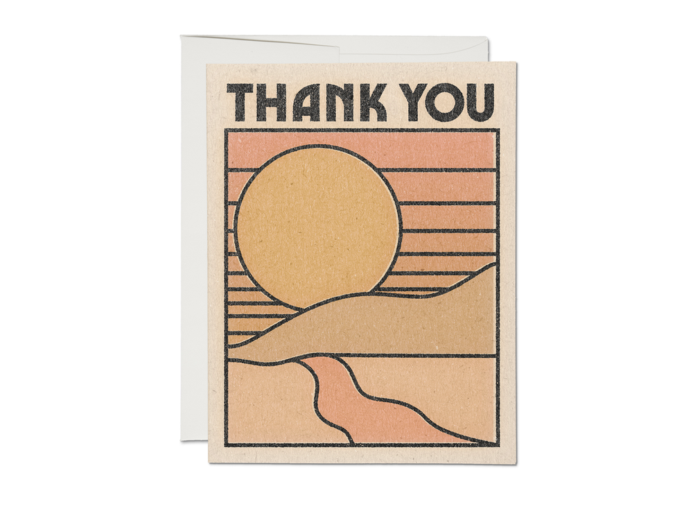 Thank You Card | Thank You Sun