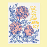 Birthday Card | Roses