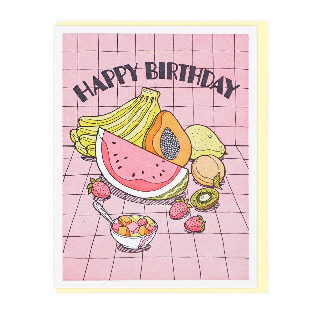 Birthday Card | Fruit