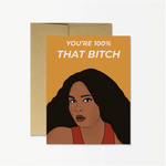 Friendship Card | 100% That B Lizzo