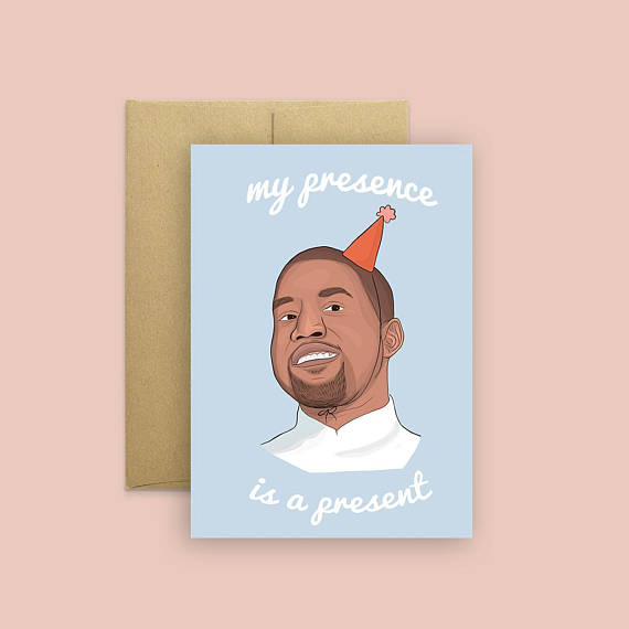 Card, Birthday | Kanye, MargWarg  - Common People Shop