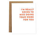 Card, Funny Card | Coworker, Rhubarb Paper Co.  - Common People Shop