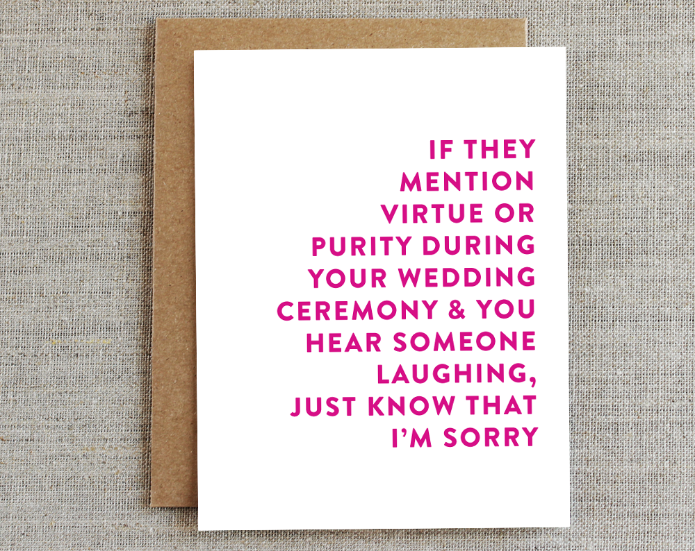 Engagement Card | Purity